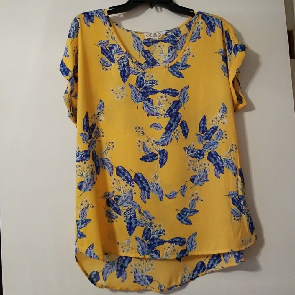 Pink rose blouse